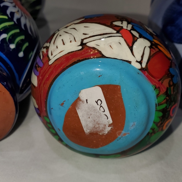 Lot of 3 Made in Mexico Bud Vases - Picture 3 of 6